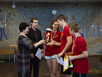 Соревнования по настольному теннису